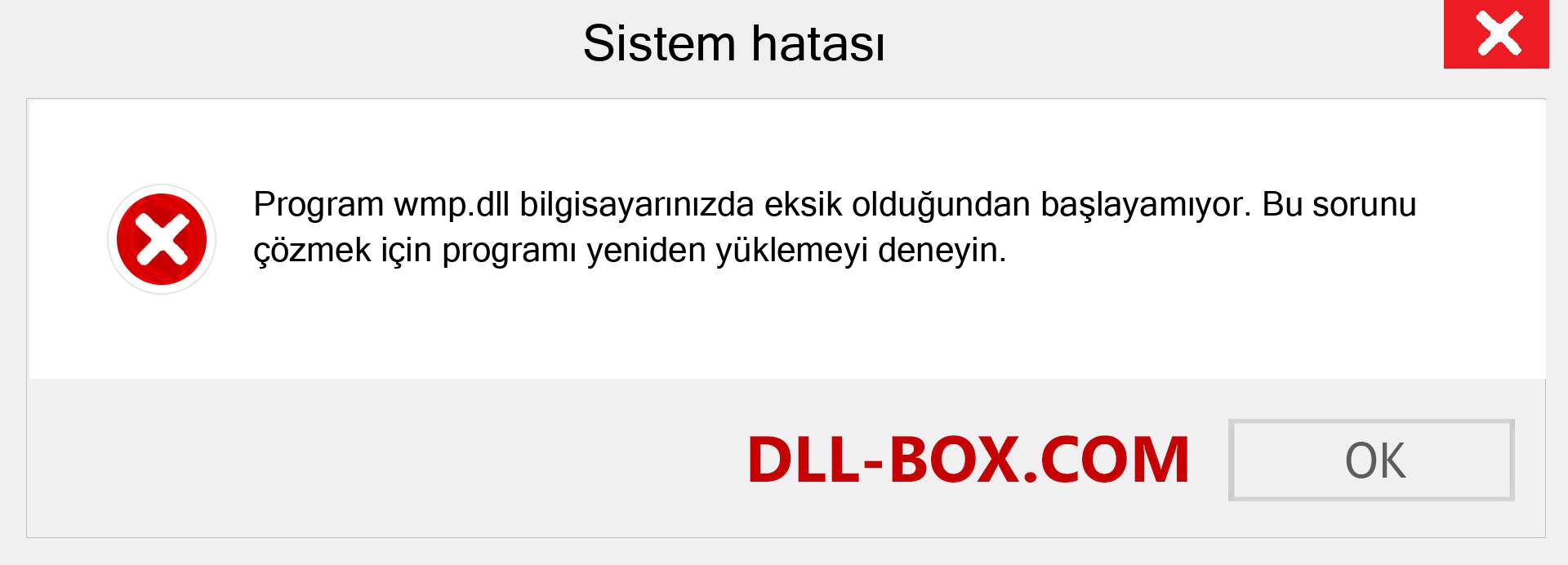 wmp.dll dosyası eksik mi? Windows 7, 8, 10 için İndirin - Windows'ta wmp dll Eksik Hatasını Düzeltin, fotoğraflar, resimler